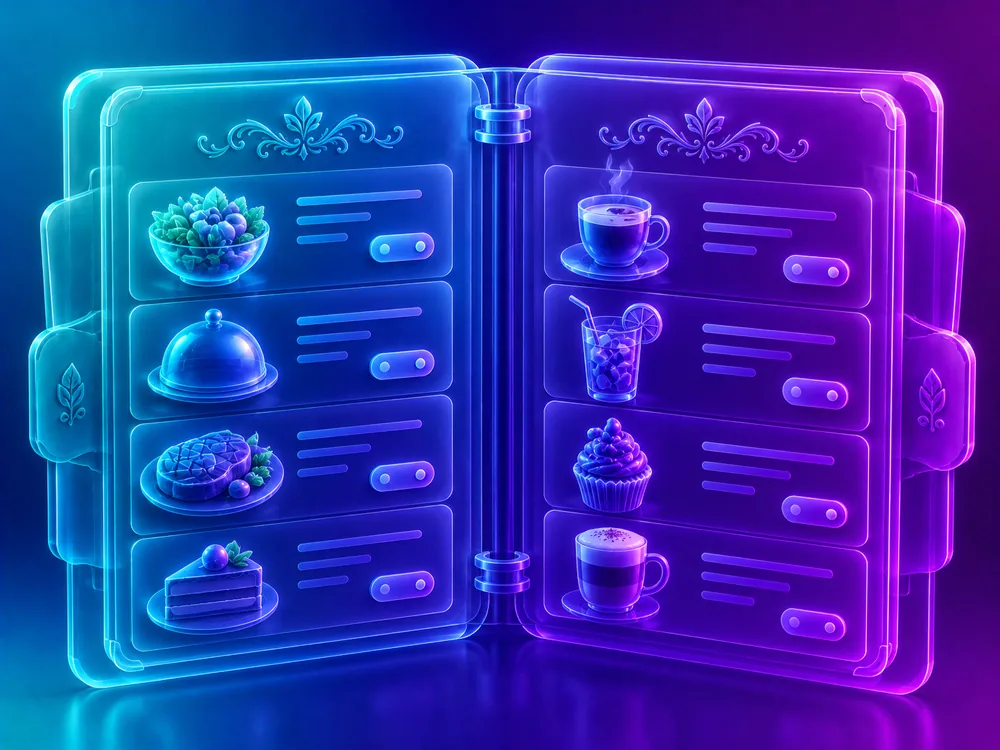تصميم منيو مطعم وكافيه احترافي من جذور سوفت — لماذا جذور سوفت